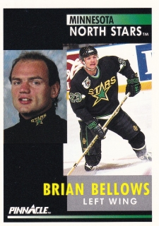 91-92 Pinnacle - Brian BELLOWS č. 129 French