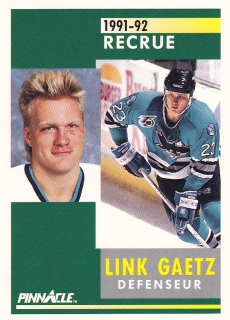 91-92 Pinnacle - Link GAETZ č. 339 (RC) French