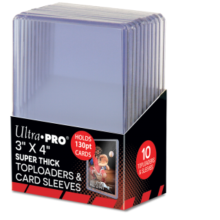 Ultra Pro Plastový Toploader 130pt 3" x 4" Super Thick (1ks)