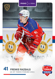25-26 GOAL CARDS - Frenks RAZGALS č. POR-12