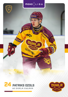 25-26 GOAL CARDS - Patriks OZOLS č. JIH-04