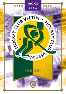25-26 GOAL CARDS - VHK ROBE VSETÍN č. C-1