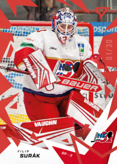 25-26 TIPSPORT LIGA - Filip ŠURÁK č. 182 Red Light x/30