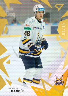 25-26 TIPSPORT LIGA - Samuel BARCÍK č. 076 Golden Glow x/15