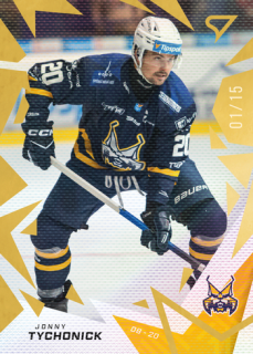 25-26 TIPSPORT LIGA - Jonny TYCHONICK č. 079 Golden Glow x/15