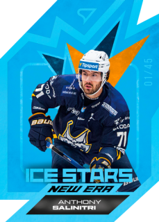 25-26 TIPSPORT LIGA - Anthony SALINITRI č. IS-15 Ice Stars New Era Sapphire Blue x/45
