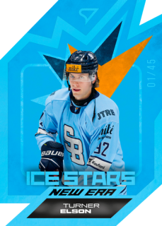 25-26 TIPSPORT LIGA - Turner ELSON č. IS-27 Ice Stars New Era Sapphire Blue x/45