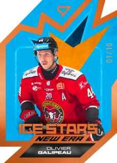 25-26 TIPSPORT LIGA - Olivier GALIPEAU č. IS-16 Ice Stars New Era Autumn Copper x/10