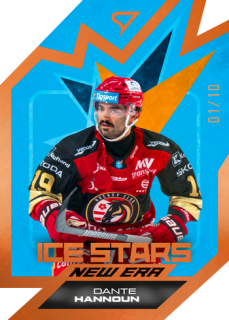 25-26 TIPSPORT LIGA - Dante HANNOUN č. IS-36 Ice Stars New Era Autumn Copper x/10