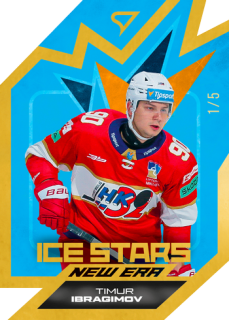 25-26 TIPSPORT LIGA - Timur IBRAGIMOV č. IS-33 Ice Stars New Era Harvest Gold x/5
