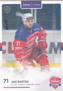 25-26 GOAL CARDS - Jan BARTKO č. POR-03 parallel x/10