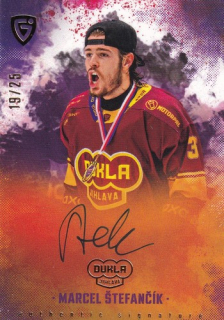 25-26 GOAL CARDS - Marcel ŠTEFANČÍK č. AS-19 Champions Signature 19/25