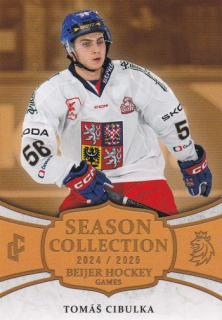 24-25 Český hokej - Tomáš CIBULKA č. BHG-05