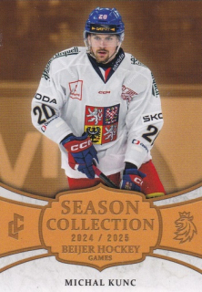 24-25 Český hokej - Michal KUNC č. BHG-16