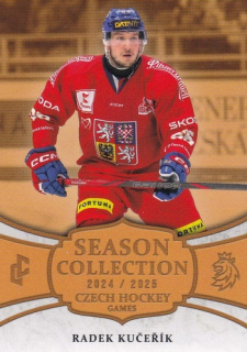 24-25 Český hokej - Radek KUČEŘÍK č. CHG-09