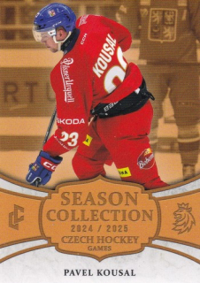 24-25 Český hokej - Pavel KOUSAL č. CHG-19