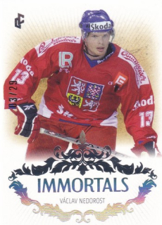 24-25 Český hokej - Václav NEDOROST č. IM-24 Immortals Neon x/29