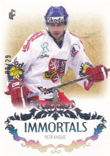 24-25 Český hokej - Petr KADLEC č. IM-29 Immortals Neon x/29