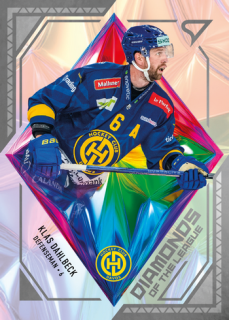 25-26 NLA - Klas DAHLBECK č. DL-08 Diamonds of the League