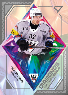 25-26 NLA - Lucas WALLMARK č. DL-12 Diamonds of the League