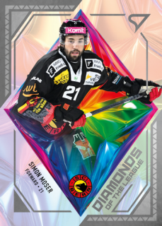 25-26 NLA - Simon MOSER č. DL-15 Diamonds of the League