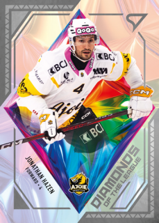 25-26 NLA - Jonathan HAZEN č. DL-36 Diamonds of the League