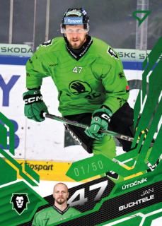 25-26 TELH - Jan BUCHTELE č. 116 Emerald Green x/50