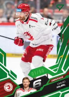 25-26 TELH - David MUSIL č. 132 Emerald Green x/50