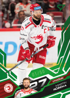 25-26 TELH - Martin RŮŽIČKA č. 143 Emerald Green x/50