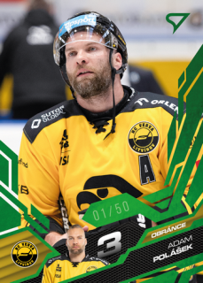 25-26 TELH - Adam POLÁŠEK č. 151 Emerald Green x/50