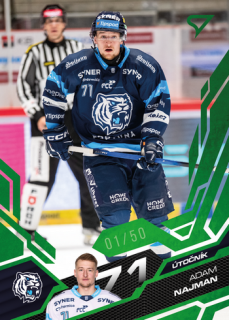 25-26 TELH - Adam NAJMAN č. 191 Emerald Green x/50