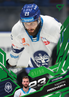 25-26 TELH - Martin PROCHÁZKA č. 231 Emerald Green x/50