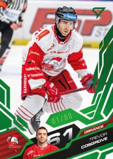 25-26 TELH - Trevor COSGROVE č. 238 Emerald Green x/50