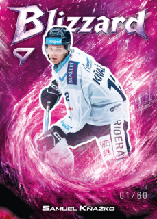 25-26 TELH - Samuel KŇAŽKO č. BL-37 Blizzard Coral Pink x/60