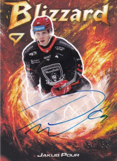 25-26 TELH - Jakub POUR č. BLS-JP Blizzard Red Auto 54/55