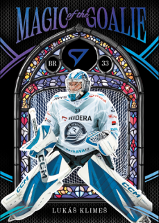 25-26 TELH - Lukáš KLIMEŠ č. MG-15 Magic of the Goalie Sky Blue x/50