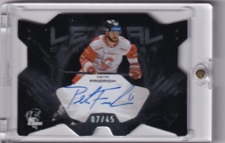 25-26 TELH - Petr FRIDRICH č. LCS-PF Lethal Cannoneers Silver Auto 07/45