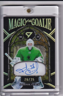 25-26 TELH - Dominik FURCH č. MGS-FU Magic of the Goalie Gold Auto 26/35