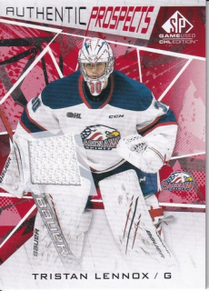 Tristan LENNOX 21-22 CHL SP Game Used č. 8