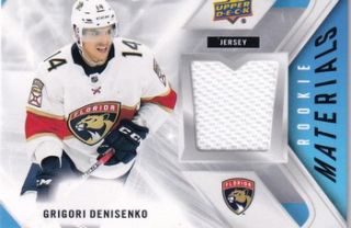 Grigori DENISENKO 21-22 Upper Deck 2 č. RM-GD Rookie Materials