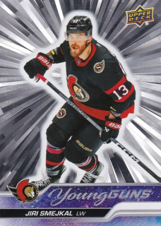 JIří SMEJKAL 23-24 Upper Deck Extended č. 715 Young Guns Outburst