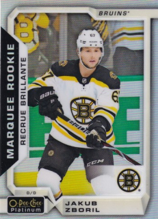Jakub ZBOŘIL 18-19 OPC Platinum č. 172 Marquee Rookie Rainbow