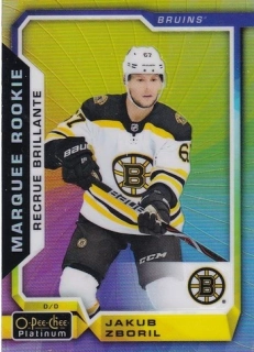 Jakub ZBOŘIL 18-19 OPC Platinum č. 172 Marquee Rookie Rainbow Color Wheel