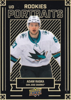 Adam RAŠKA 22-23 Upper Deck 2 č. P-66 UD Portraits