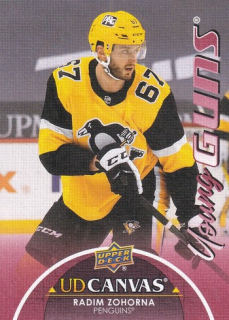 Radim ZOHORNA 21-22 Upper Deck 1 č. C110 Young Guns Canvas
