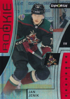 Jan JENÍK 21-22 UD Synergy č. 91 Rookie Red