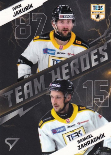 25-26 TIPOS SHL - Ivan JAKUBÍK & Samuel ZAHRADNÍK č. TH-15 Team Heroes