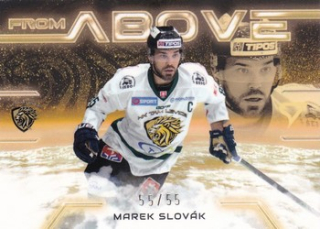 25-26 TIPOS SHL - Marek SLOVÁK č. FA-12 From Above Light Gold x/55