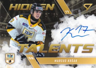 25-26 TIPOS SHL - Marcus KRŠÁK č. HTS-MK Hidden Talent Auto 07/65