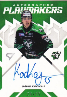 25-26 TIPOS SHL - Dávid KODHAJ č. AP-DK Autographed Playmakers 20/95
